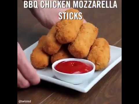 Buffalo chicken mozzarella sticks