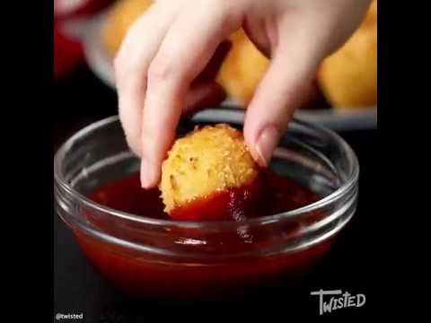 Cajun Shrimp Mac 'N' Cheese Balls