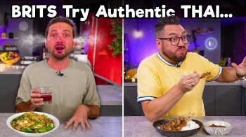 British Cooks Try Authentic Thai Food (ft. Thai Chef Saiphin Moore | Sorted Food